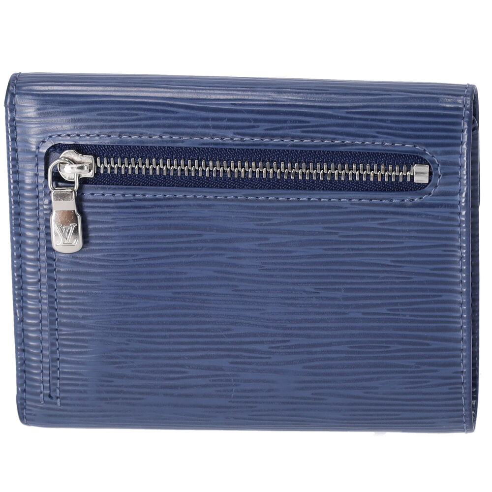 Louis Vuitton Koala Trifold Wallet M5801G Blue Myrtilles Epi Leather - Picture 2 of 9